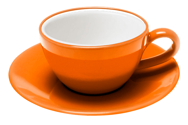 Orange Teacup